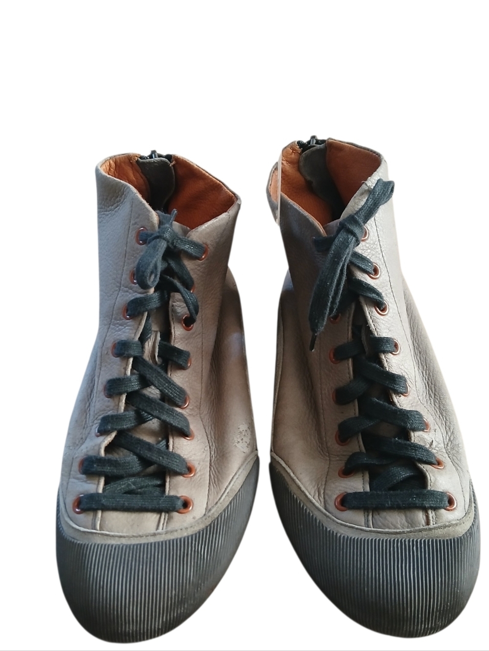 Dear Heather Gentle Souls Kennith Cole Shoes Soft Leather Grey Women's 7M